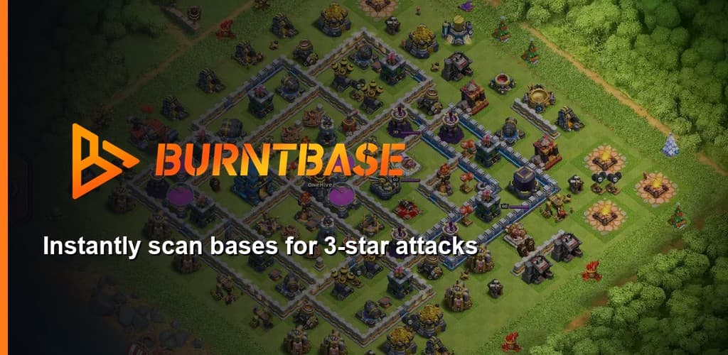 BurntBase: instantly scan bases for 3-star attacks